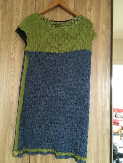 Cotton summerdress back