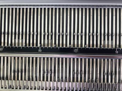 Small red blanket help needle setting