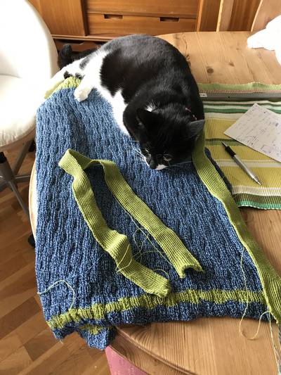 Cotton sommerdress side panels