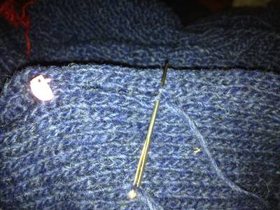 Sowing up, mattress stich